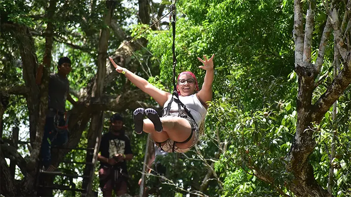Ziplines and ATVs Cancun